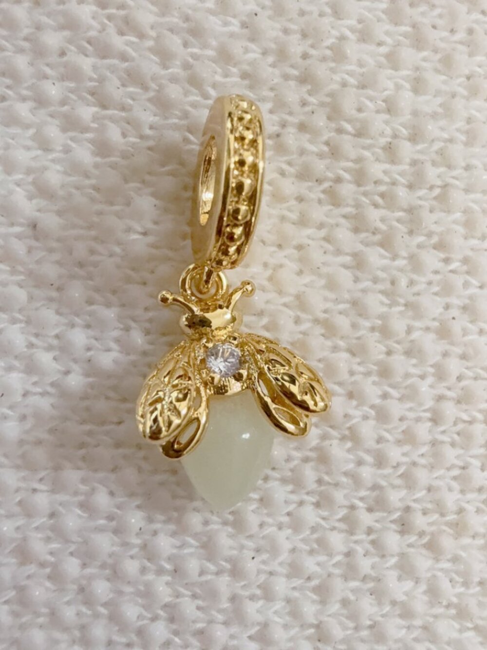 Firefly Silver Charm For Pandora Bracelet Necklace